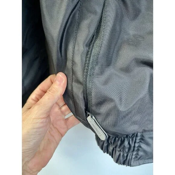 VTG Choko Men’s Snowmobile Bomber Jacket M Black Insulated Powersports 🤍 - Picture 3 of 14